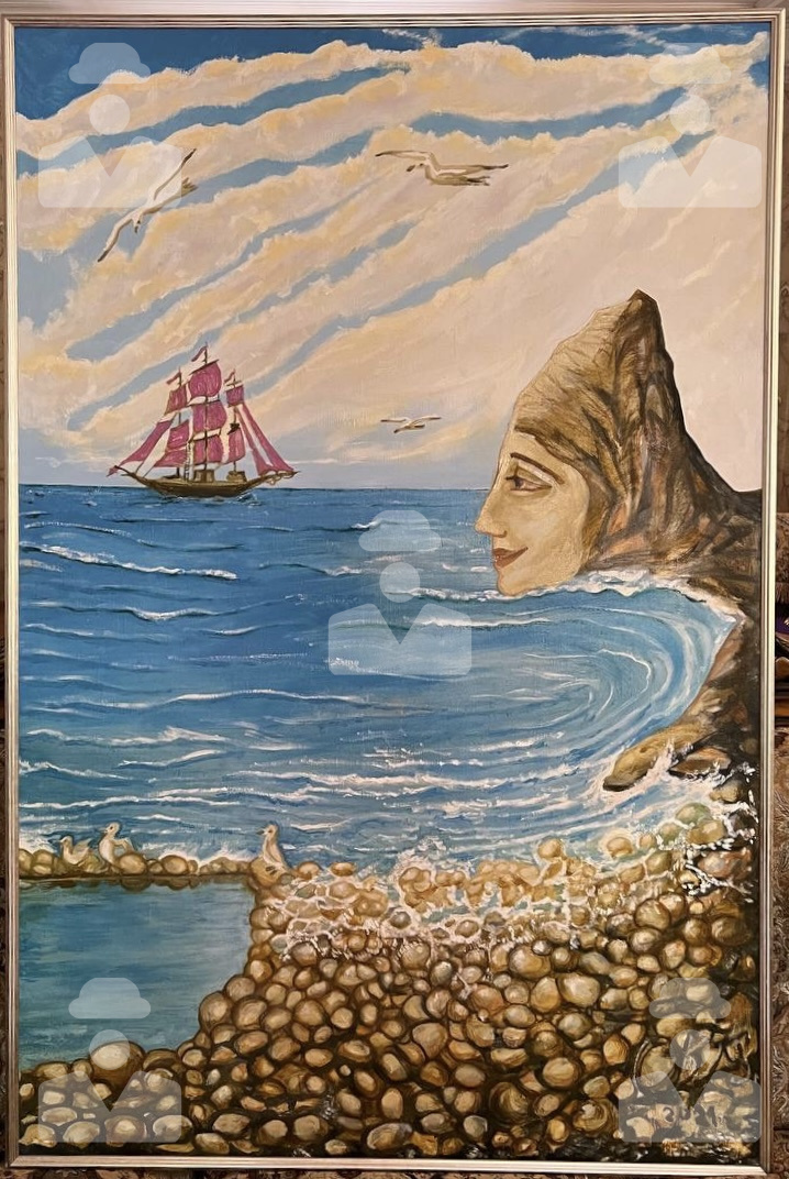 Unknown artist. Crimea. The Diva Rock