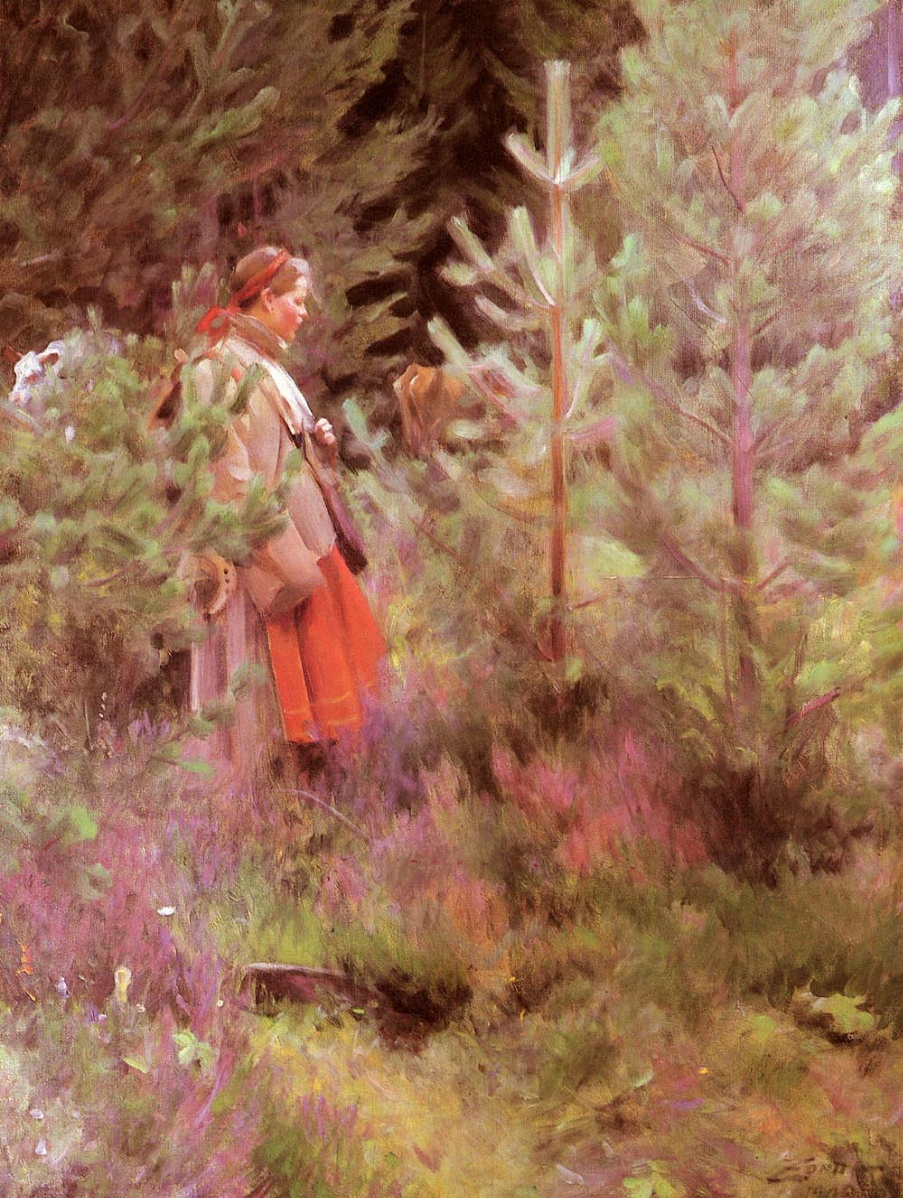 Anders Zorn Walk, 1908, 31×232 厘米：作品描述| Arthive