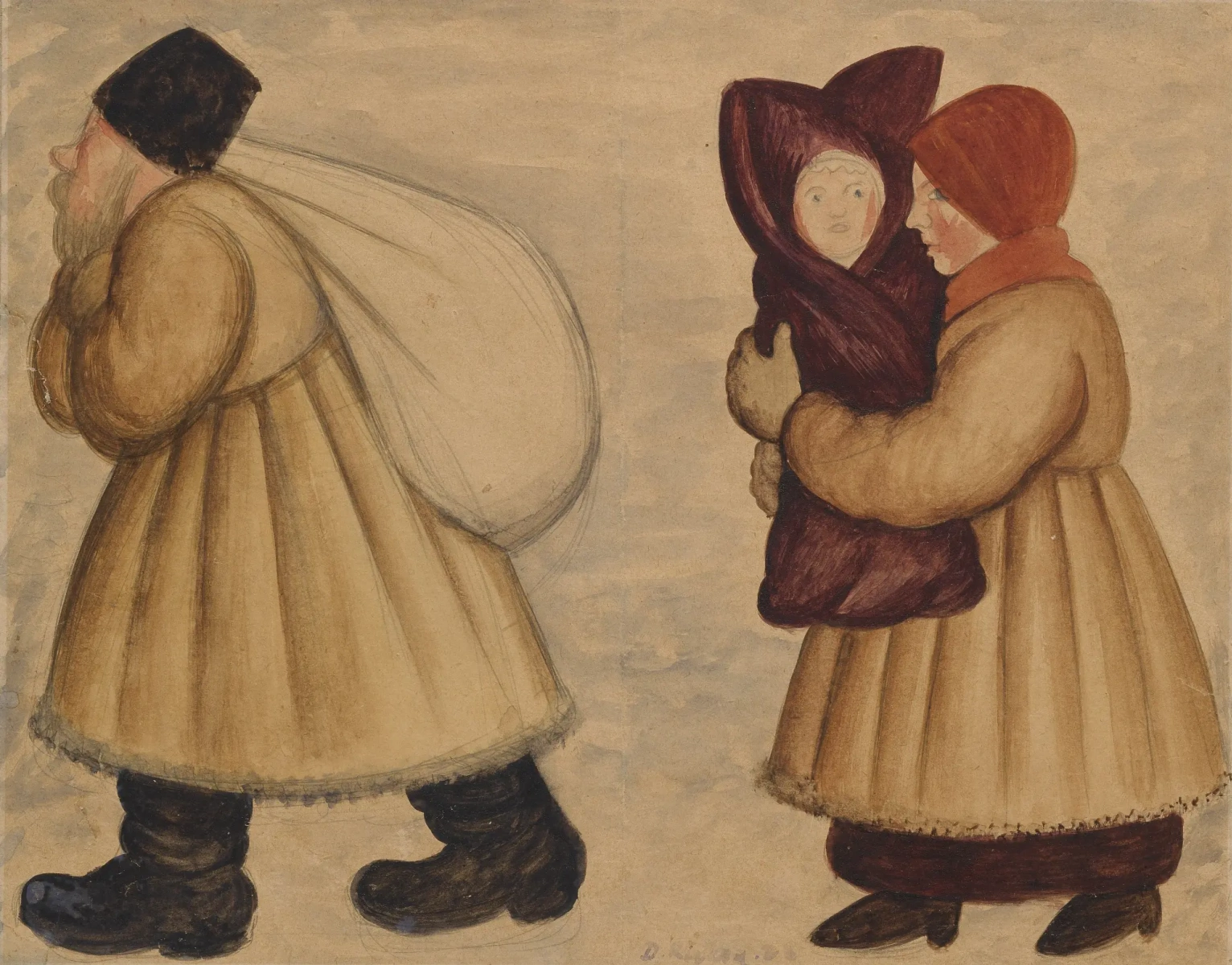 Диего Мария Ривера. Русская семья
