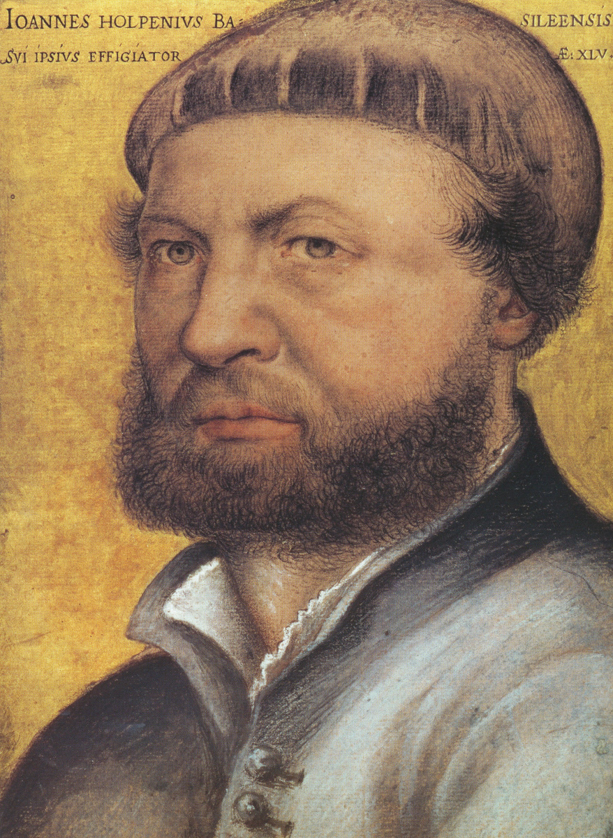 Hans Holbein the Younger. Self-portrait