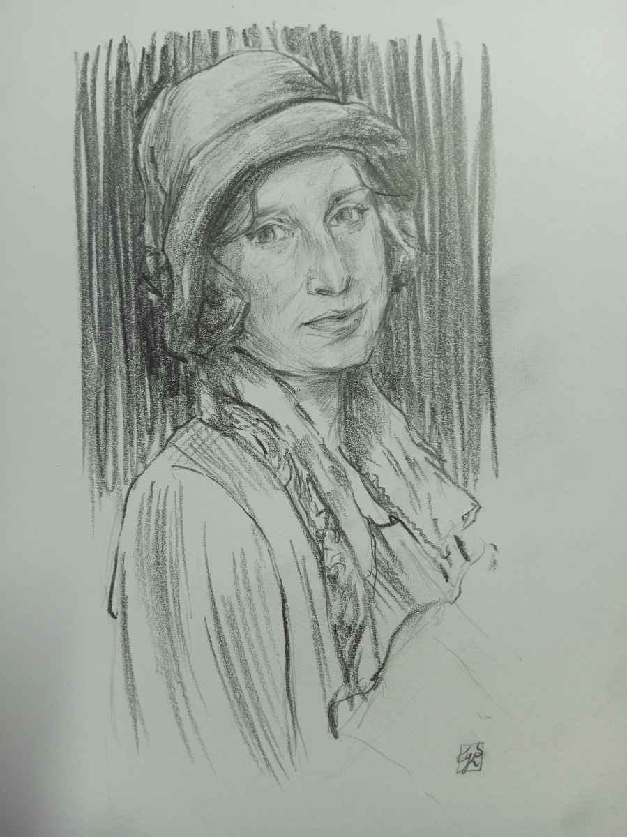 Asya Chernenko. Portrait of Lady Edith