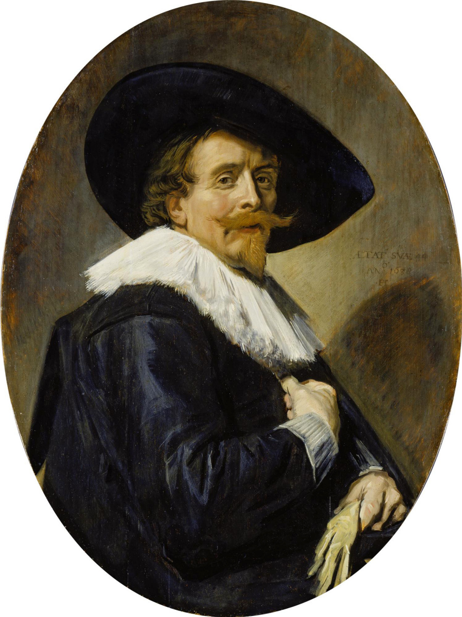 Frans Hals. Portrait of a man