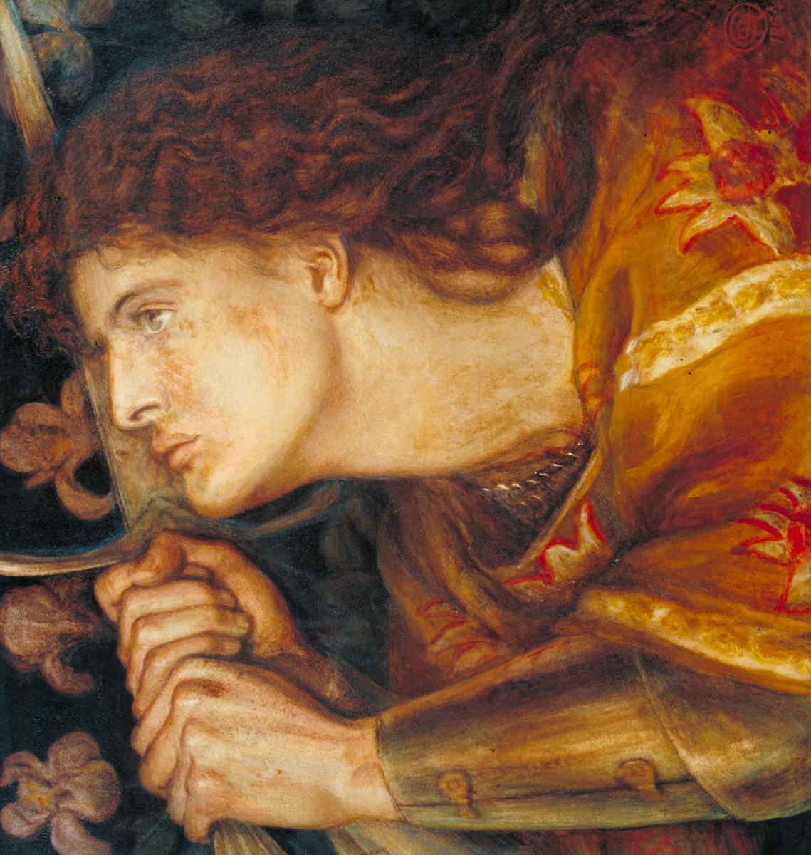 Dante Gabriel Rossetti. Joan of Arc