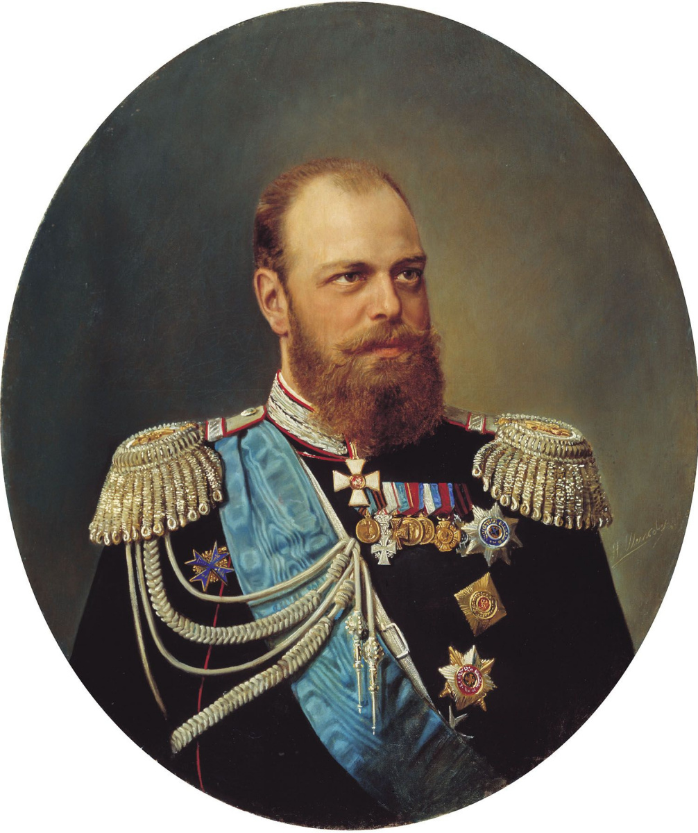 Nikolay Gustavovich Shilder. Portrait of Alexander III