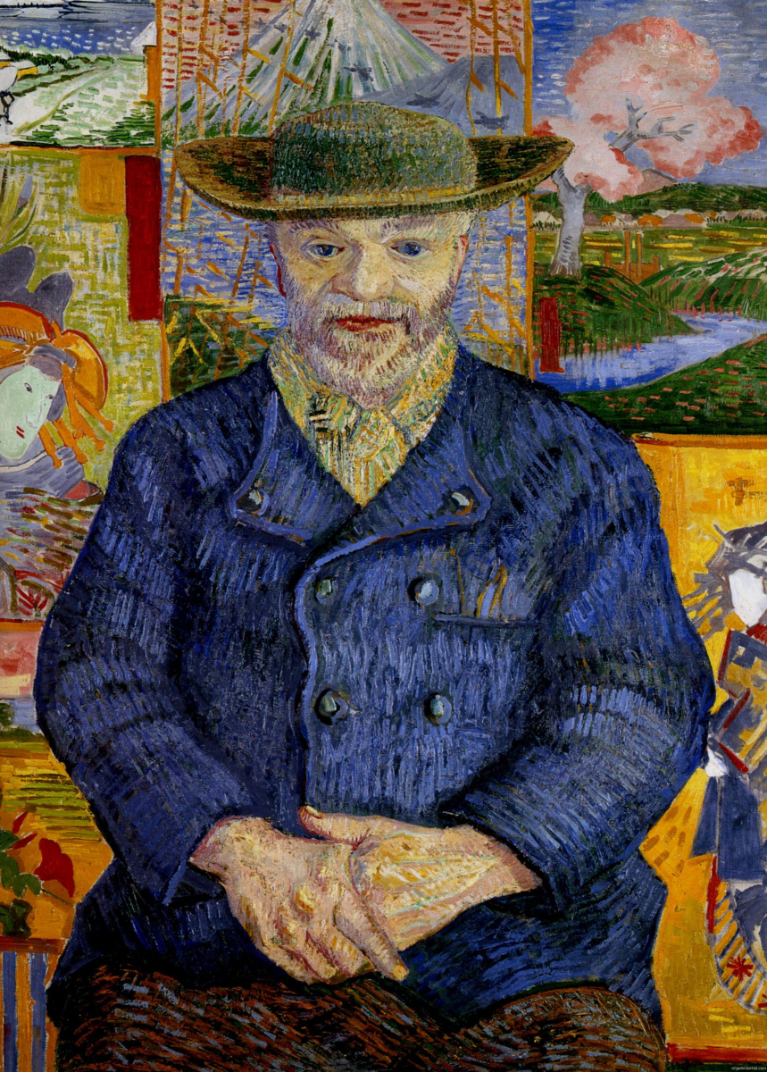 Vincent van Gogh. Portrait Of Père Tanguy