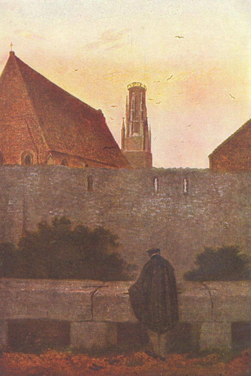 Caspar David Friedrich. At the city wall
