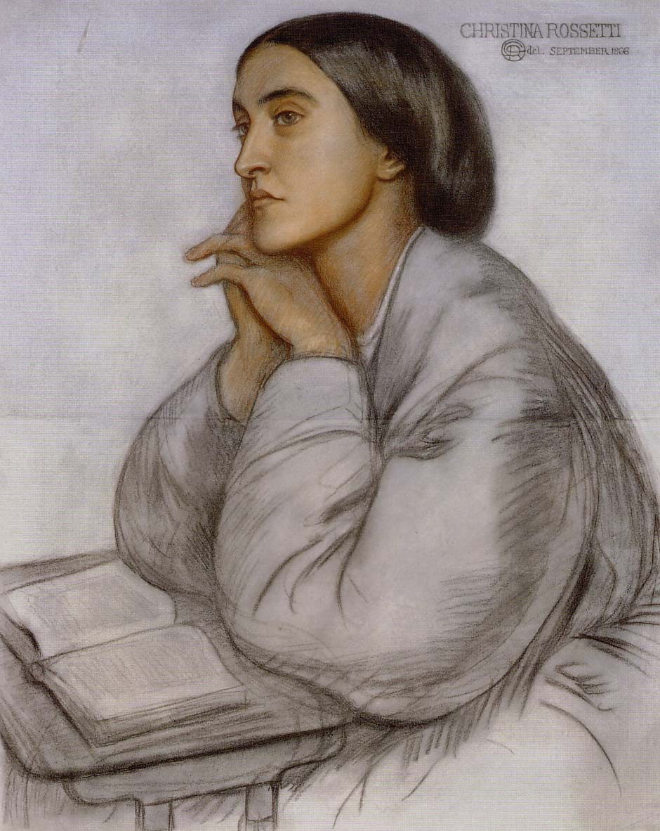 Dante Gabriel Rossetti. Portrait of Christina Rossetti book