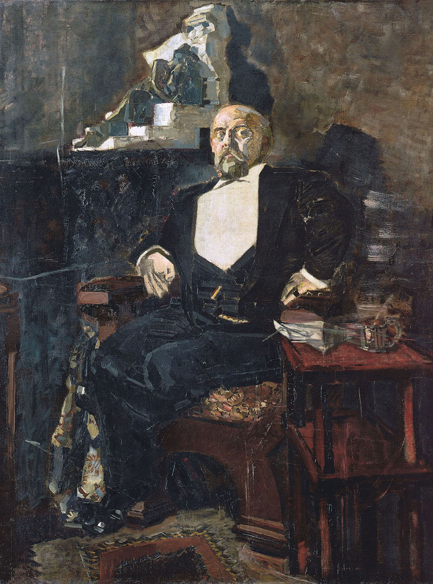 Mikhail Vrubel. Portrait Of S. I. Mamontov