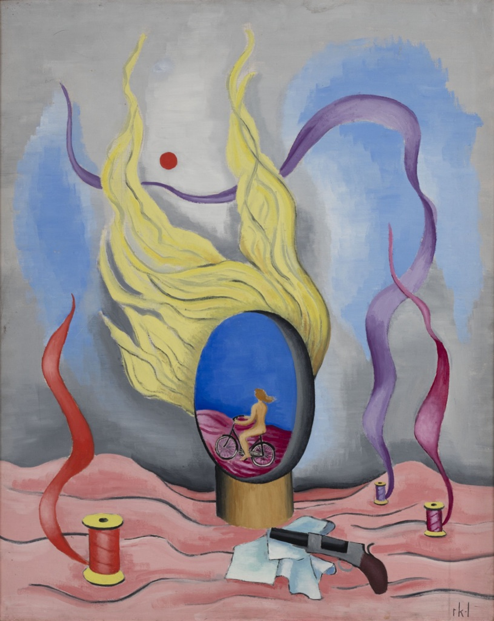 Rita Kernn-Larsen: Rita Kernn-Larsen, Searching for the Moon, 1936-37, private collection.