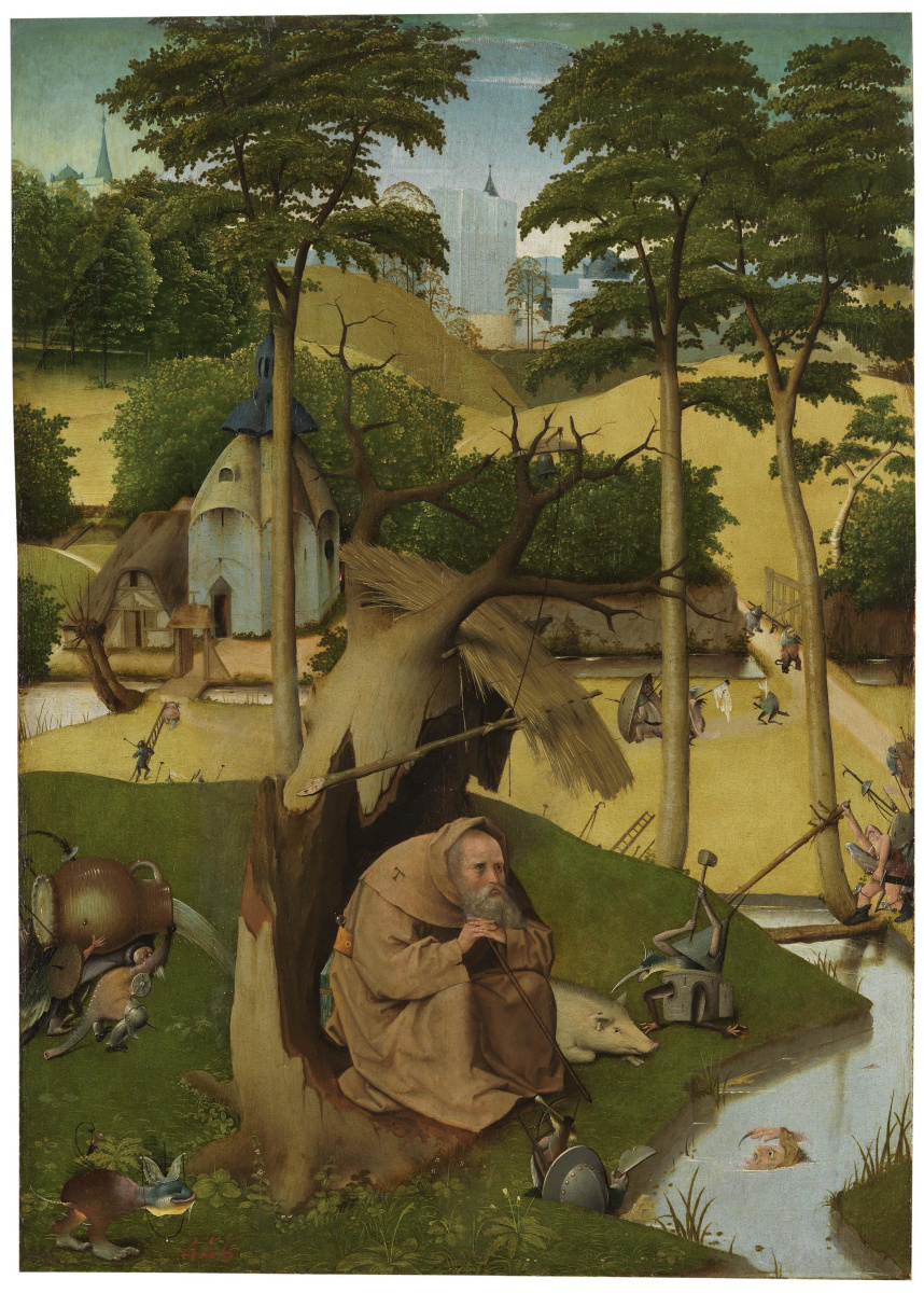 Hieronymus Bosch. The Temptation of St. Anthony