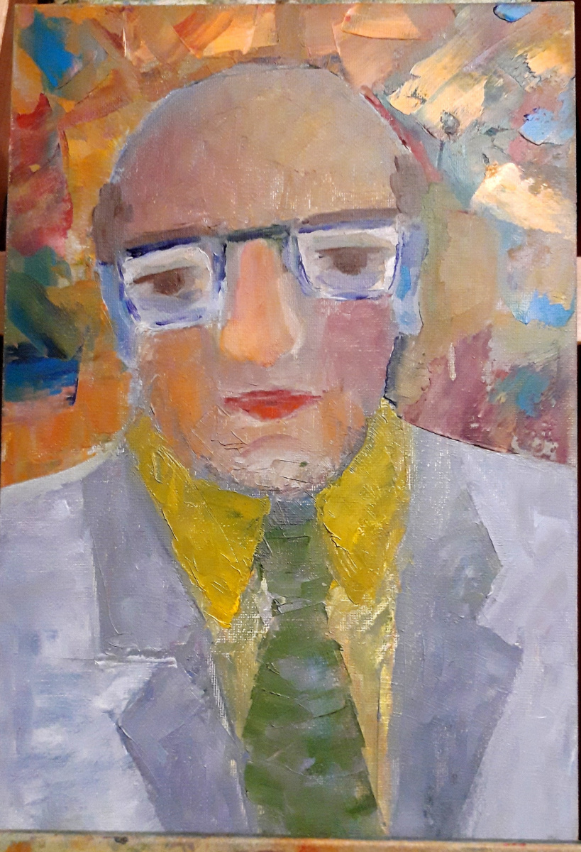 Sergey Armaisovich Levin. Self-portrait