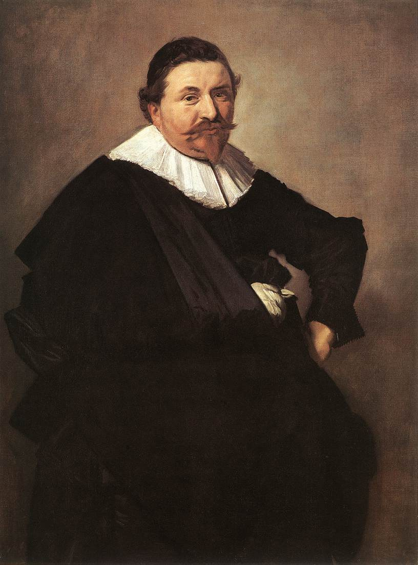 Frans Hals. Portrait of Lucas de Klerk
