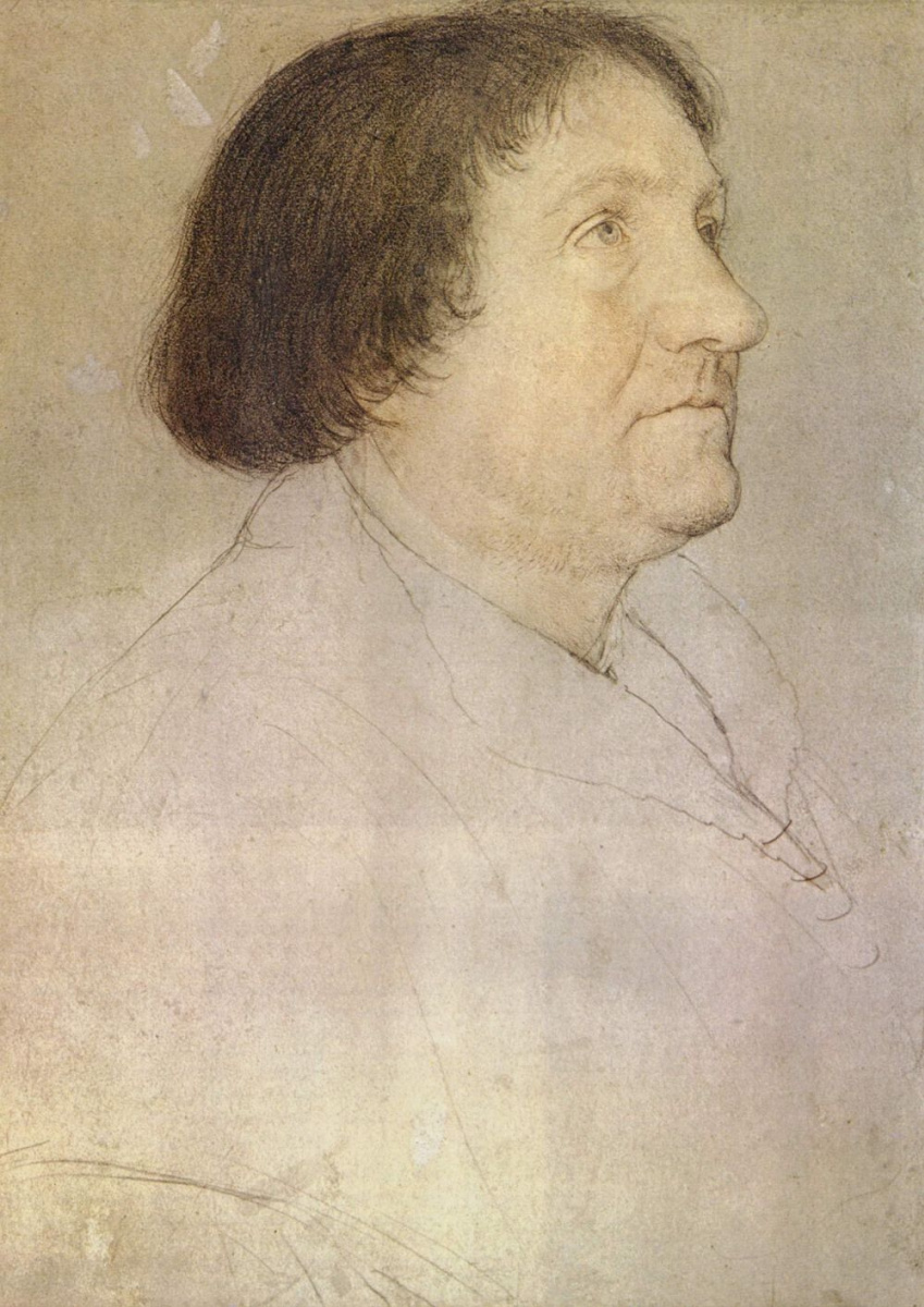 Hans Holbein the Younger. Portrait of Jacob Meyer