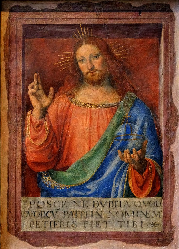 Bernardino Luini. The Blessing Of Christ