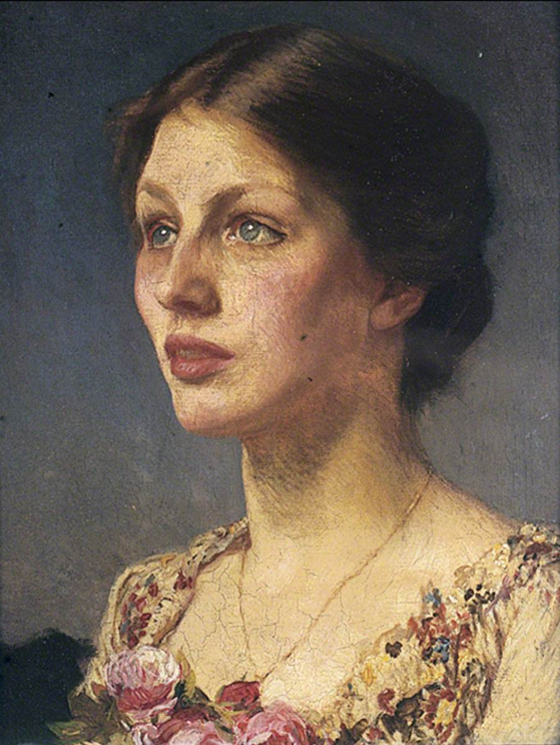 Lady Beatrice 1908 28 34 cm by George Clausen History Analysis