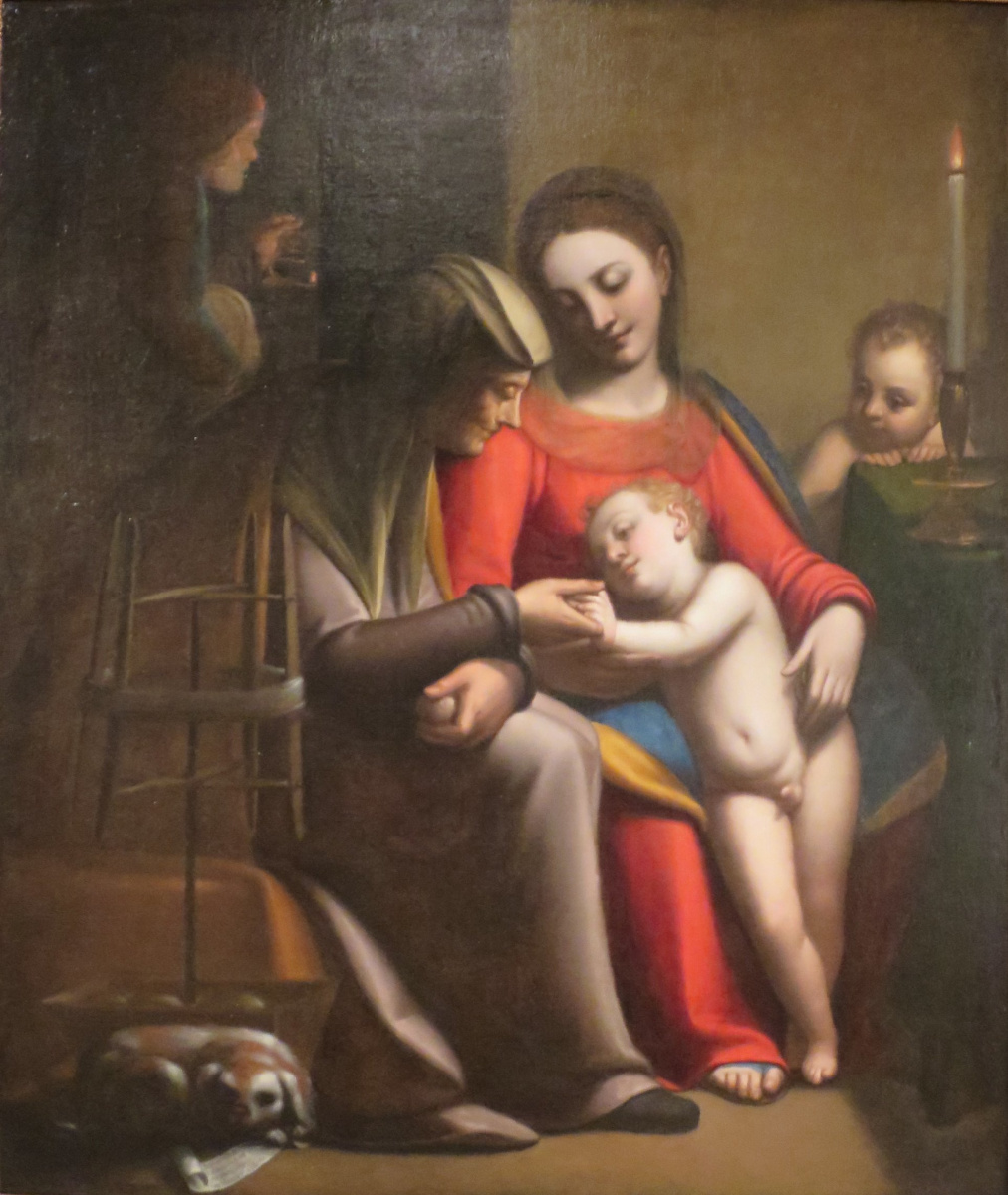 Holy Family with St. Anne and John the Baptist