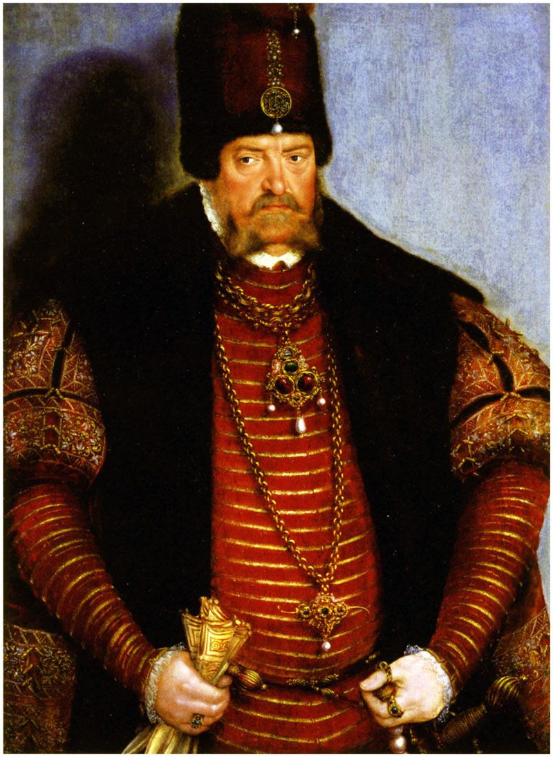 Lucas the Younger Cranach. Portrait of the elector Joachim of Brandenburg