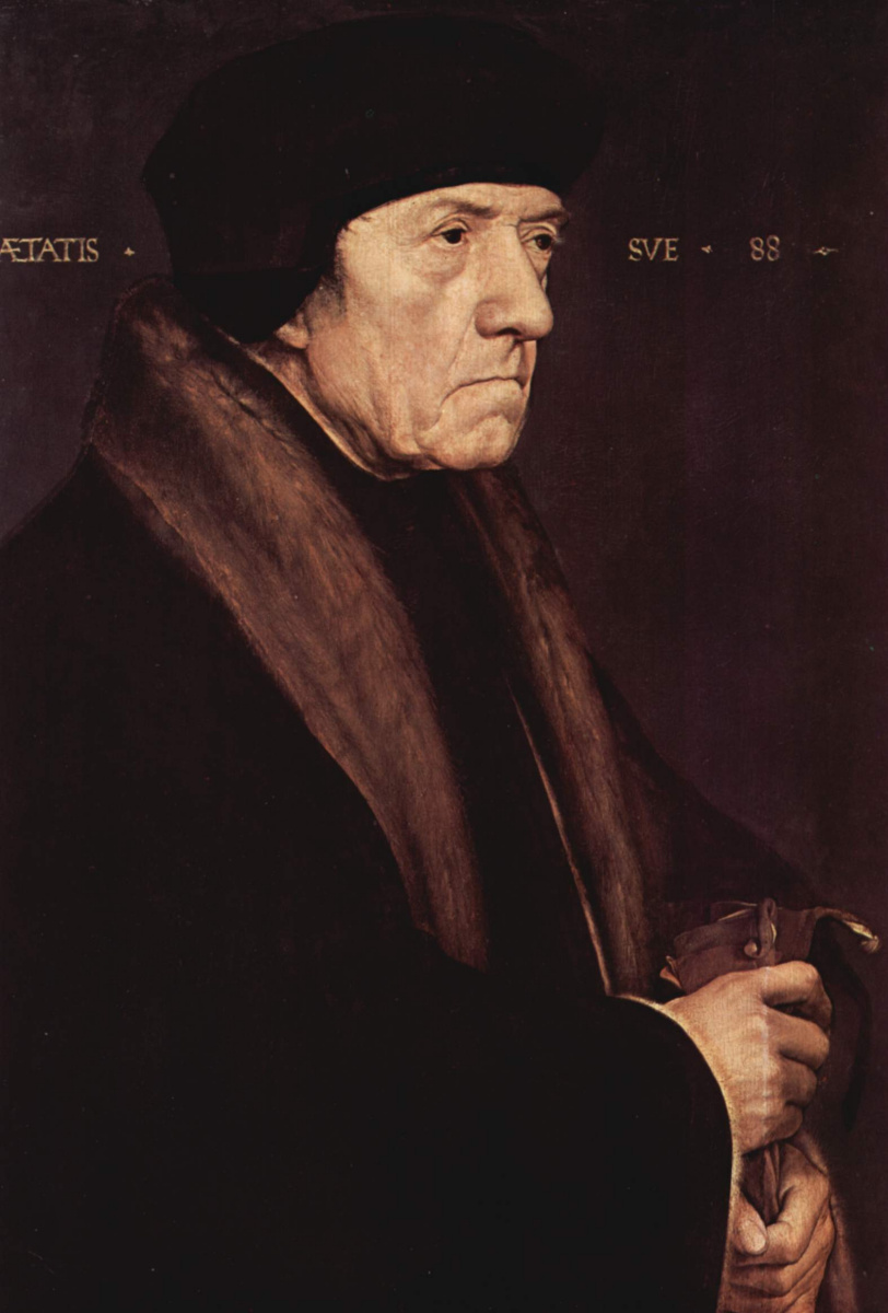 Hans Holbein the Younger. Portrait of Dr. John Chambers, Medical Officer of the English King Henry VIII