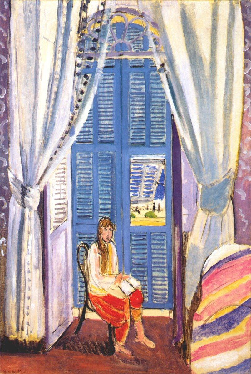 Henri Matisse. French window in Nice