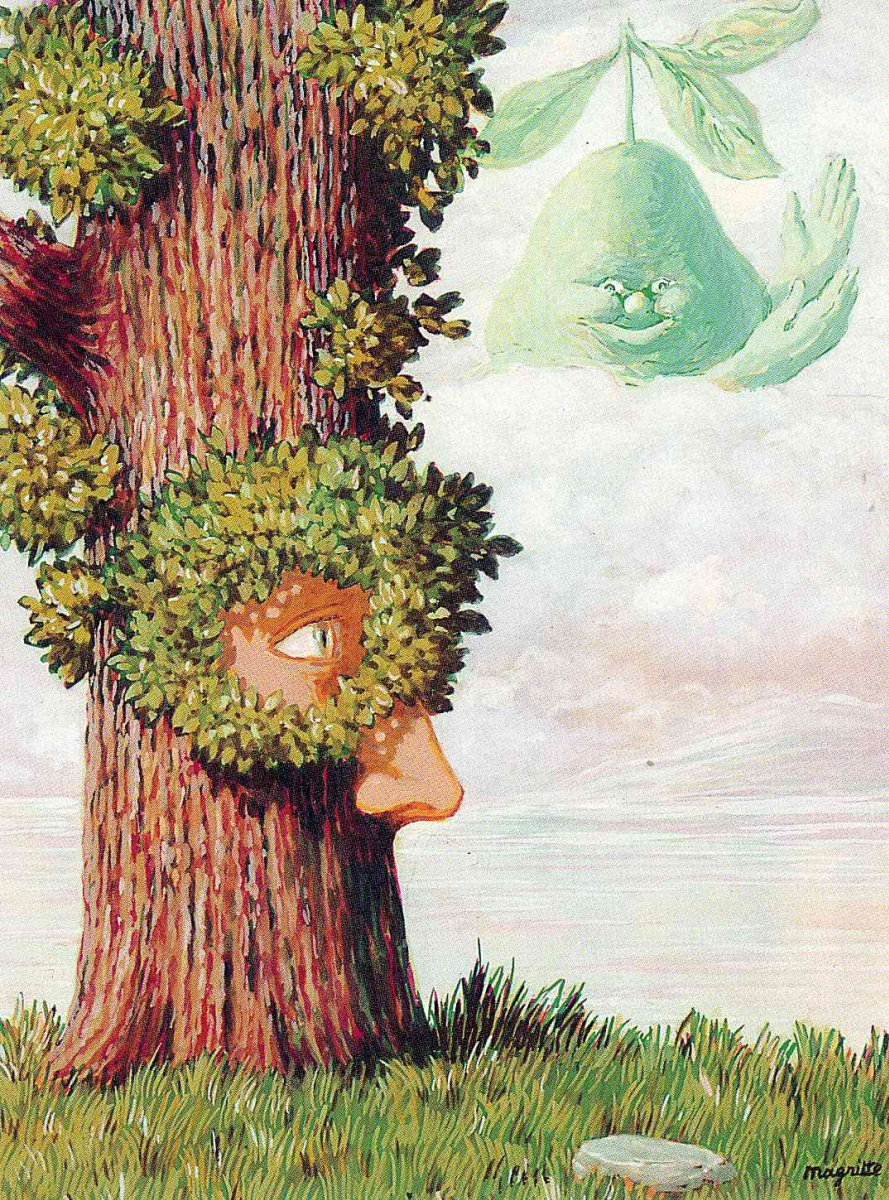 René Magritte. Alice in Wonderland