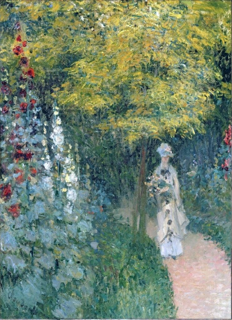 Claude Monet. Garden, mallow