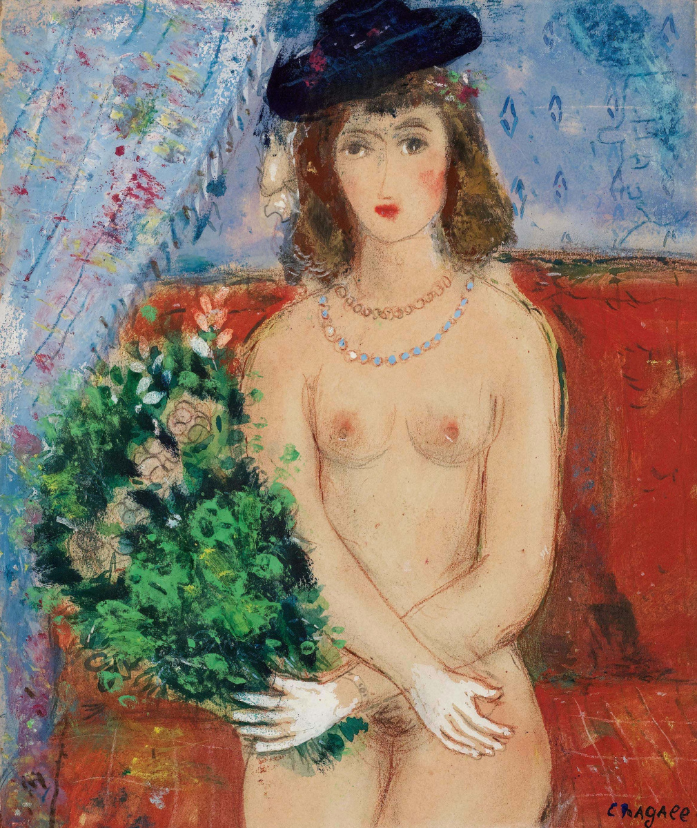 Marc Chagall. IDA in the hat