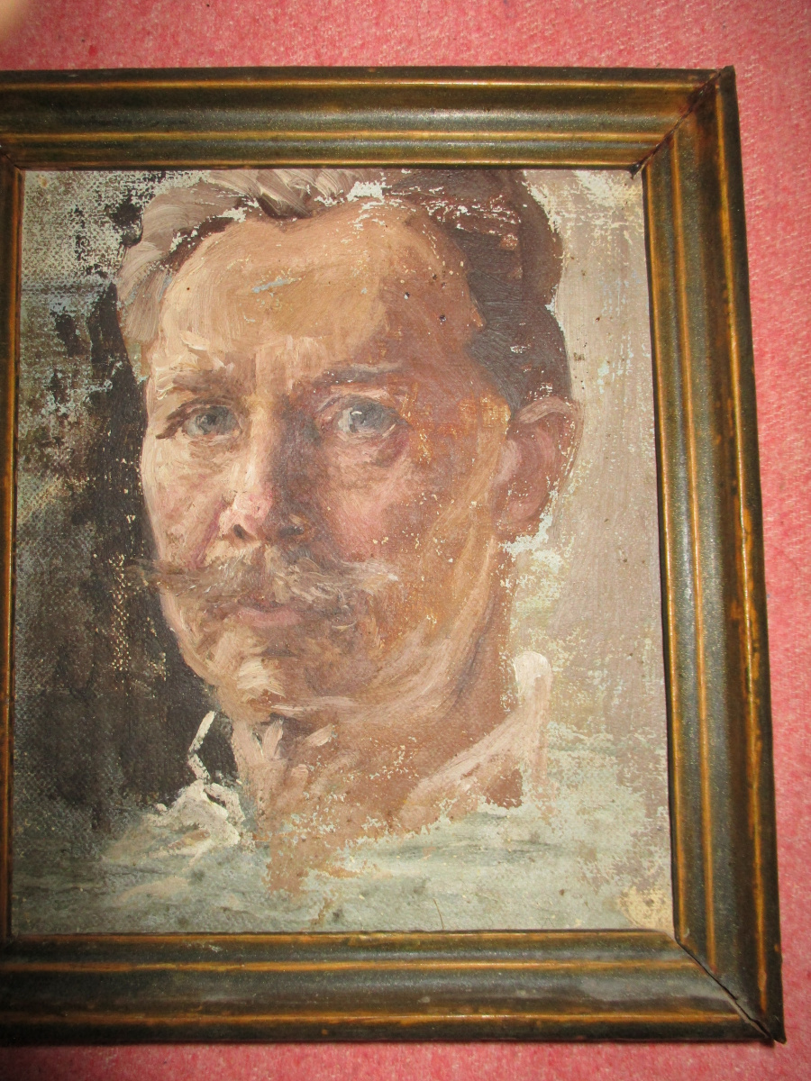 Petr Petrovich Ballod (Balodis). Self-portrait
