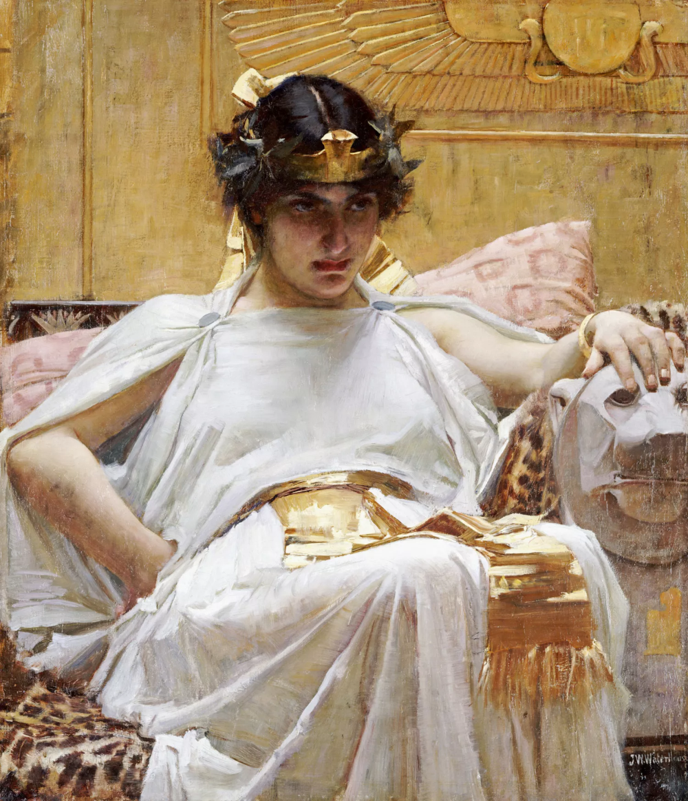 John William Waterhouse. Cleopatra