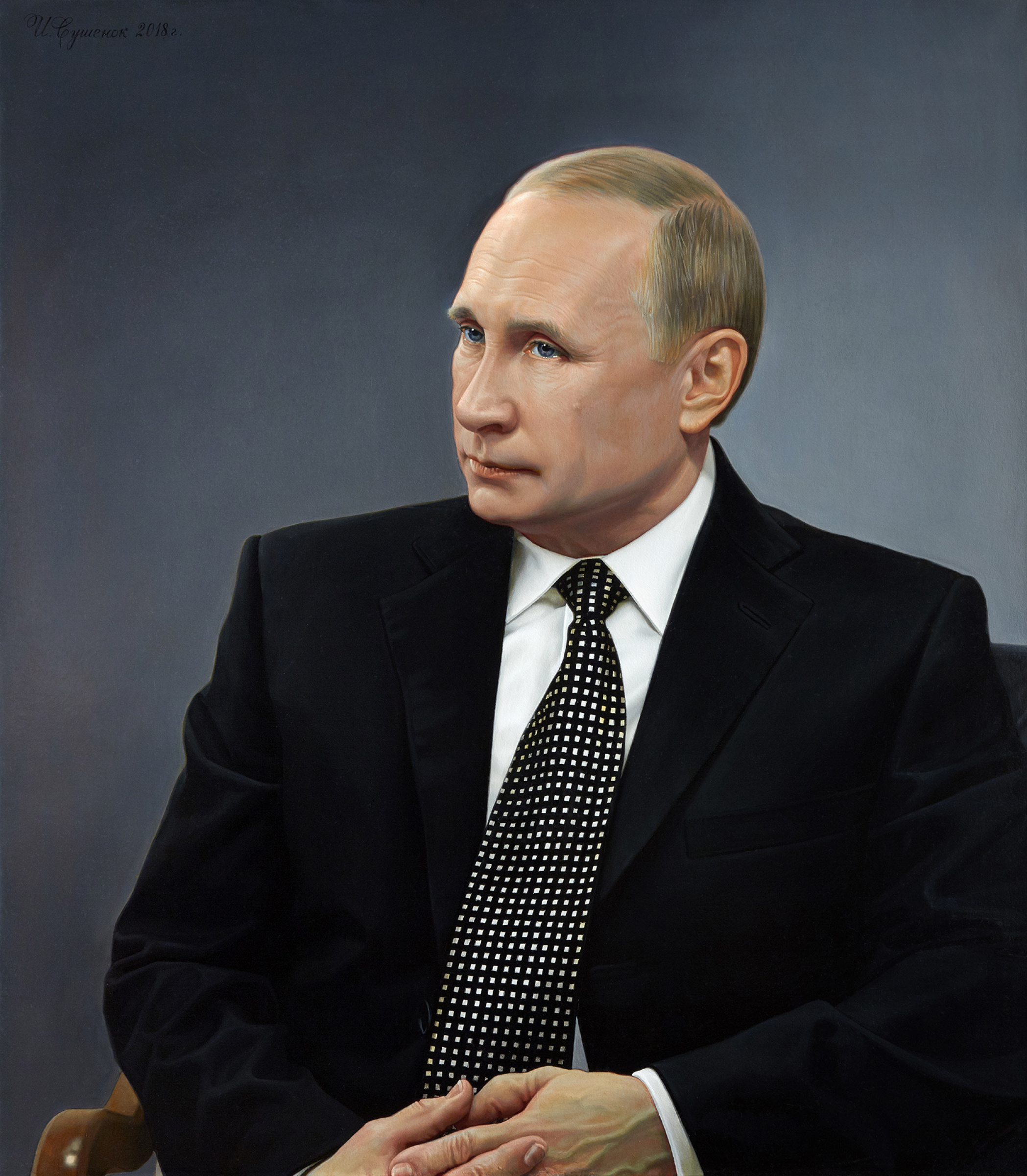 Путин портрет в высоком разрешении