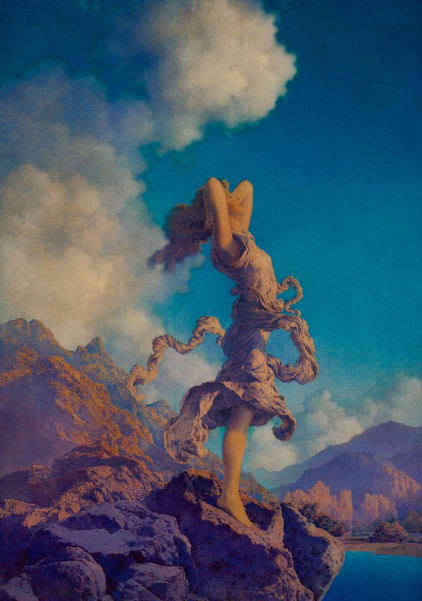 Ecstasy 1929 58 81 Cm By Maxfield Parrish History Analysis Facts   597529 