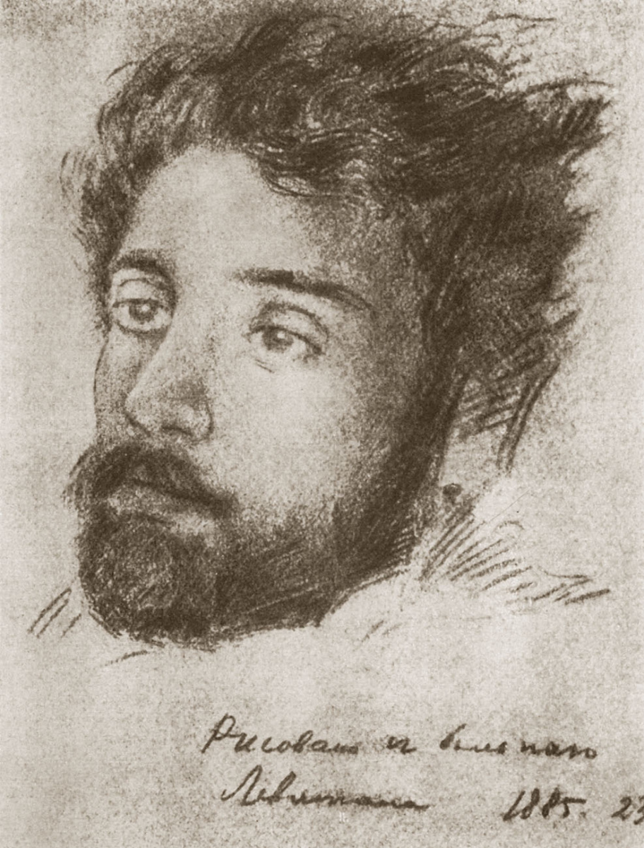 Nikolai Pavlovich Chekhov. Portrait d'un Lévitan malade