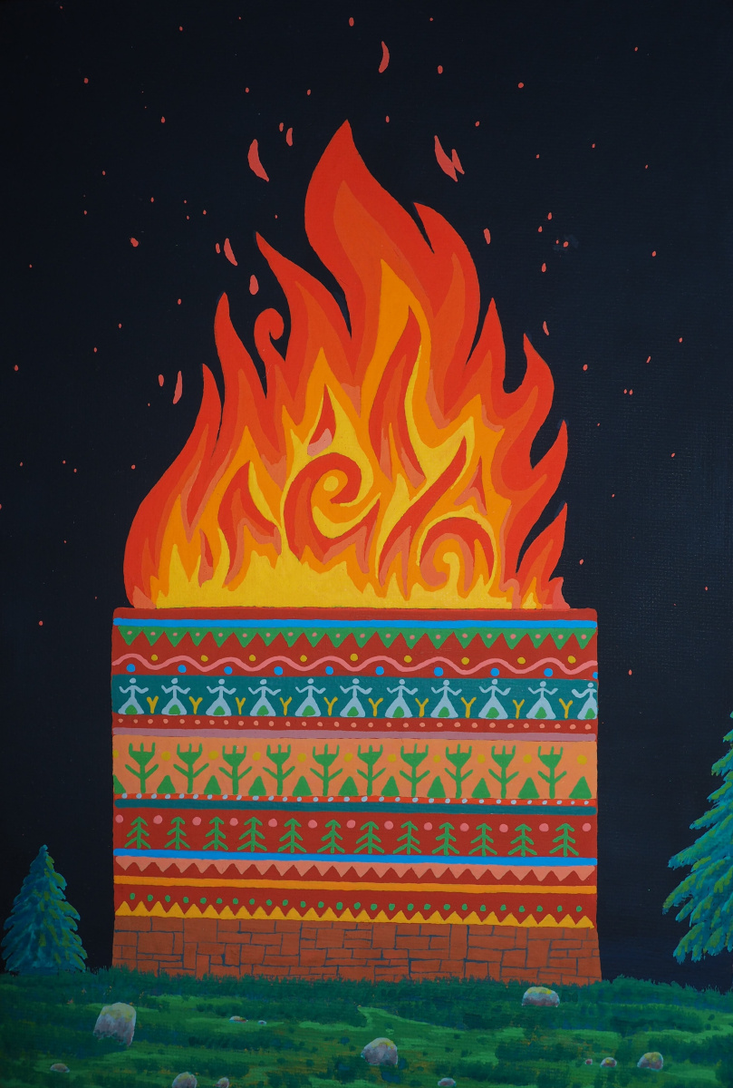 Ilya Iyari. Sacrificial fire