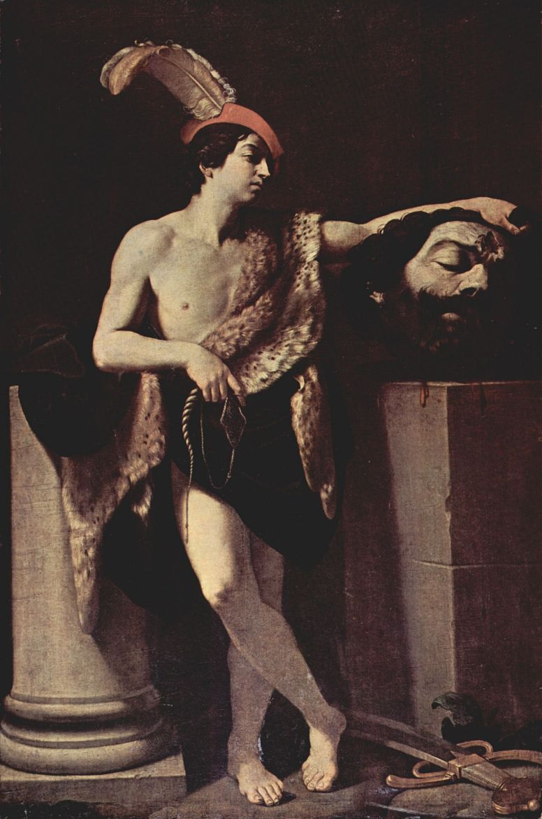 Guido Reni. David with the head of Goliath