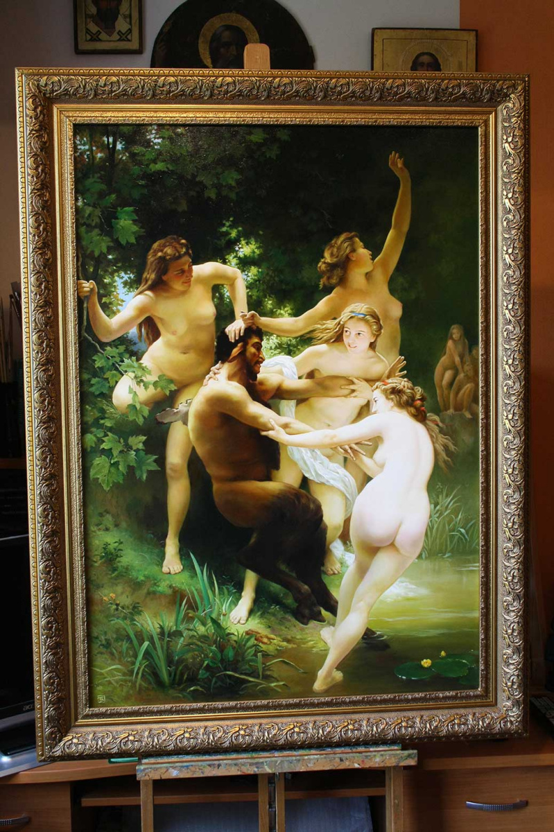Satyr and Nymphs