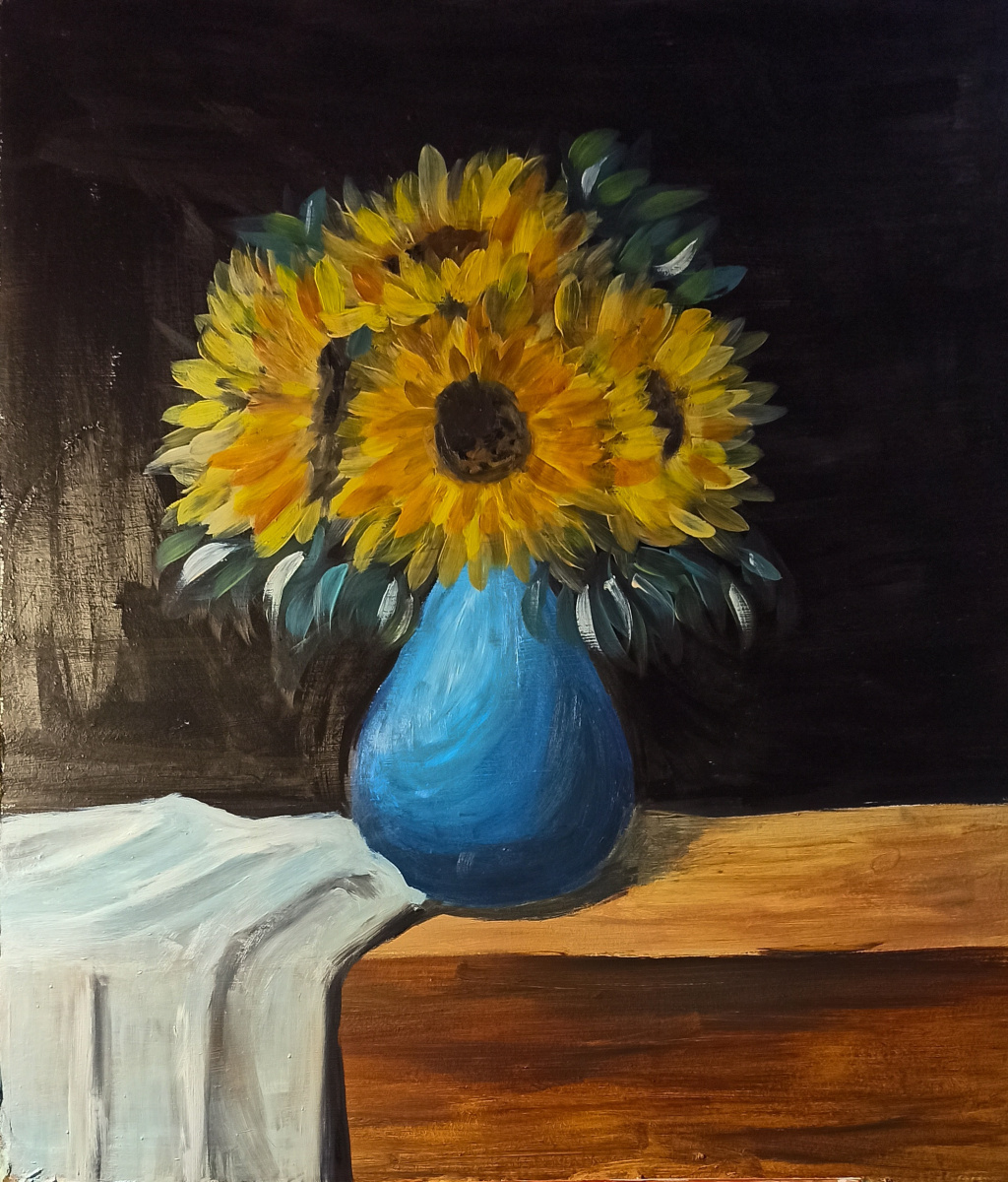 Unknown artist. Sunflowers