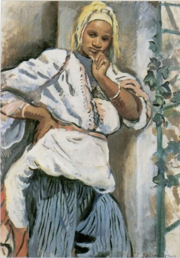 Zinaida Serebriakova. A Moroccan woman in white