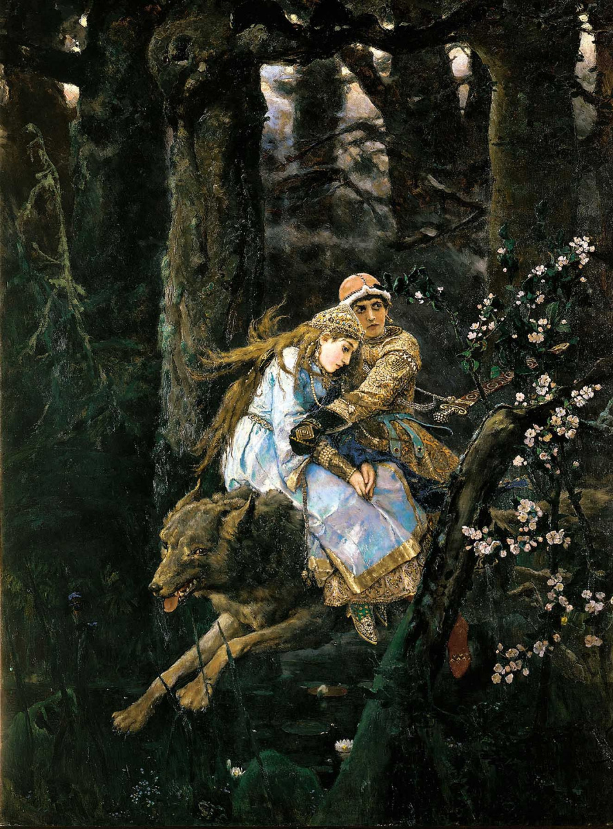 Viktor Vasnetsov. Ivan Tsarevich on the Grey Wolf