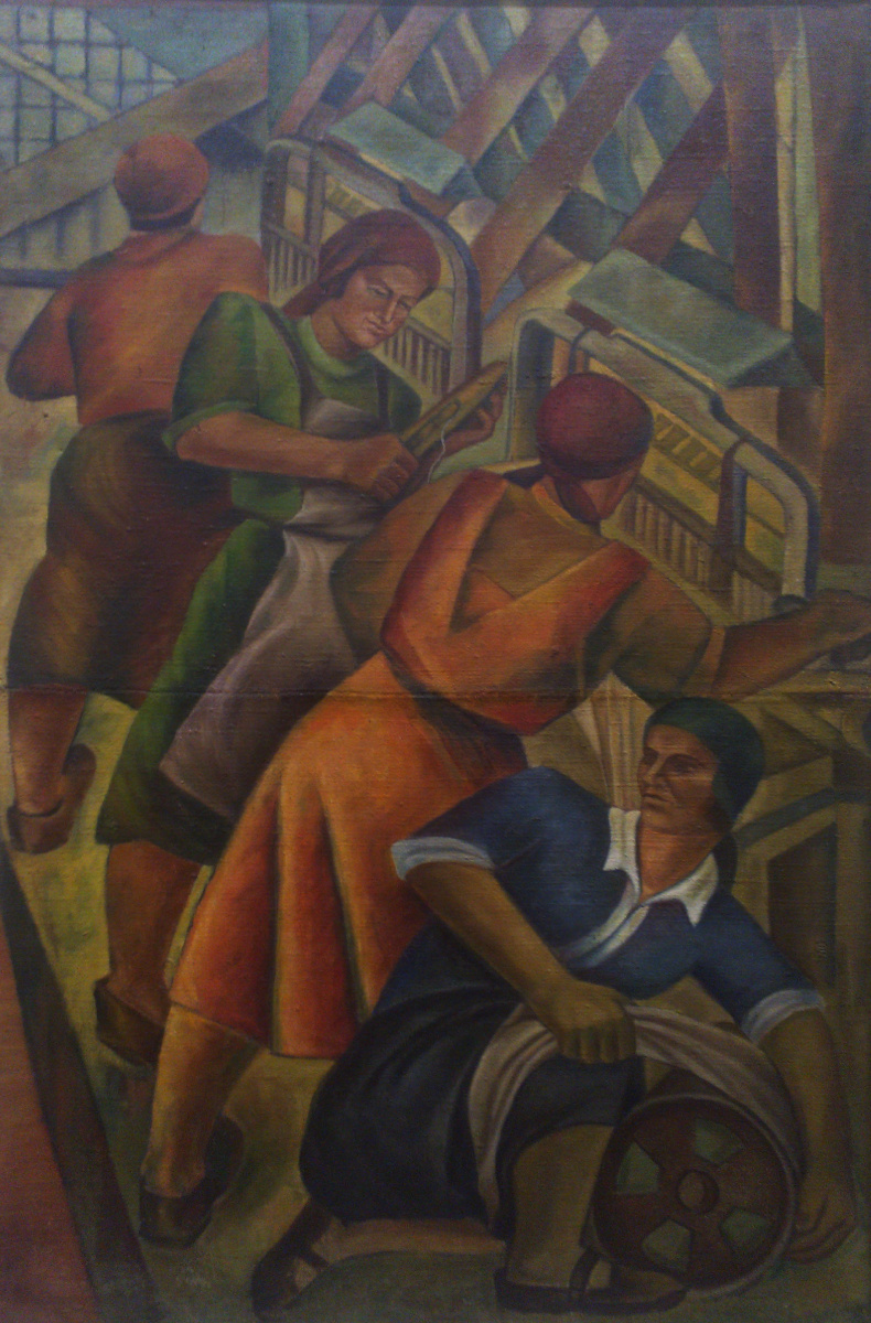 O. Siryakova. Textile workers
