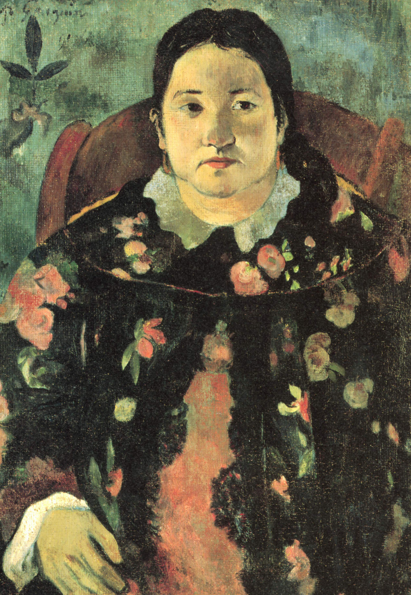 Paul Gauguin. Portrait Of Suzanne Bambridge