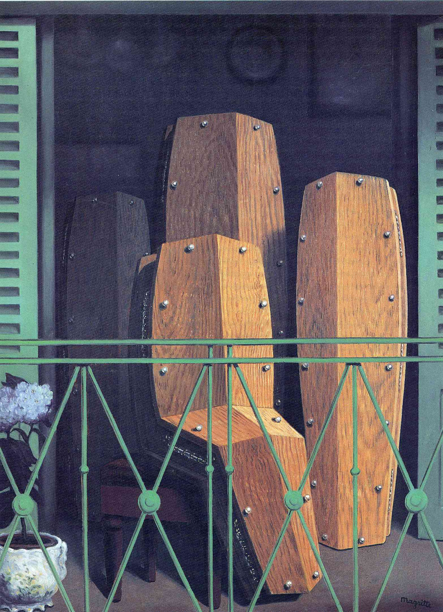 Rene Magritte. Point de vue: Le balcon de Manet