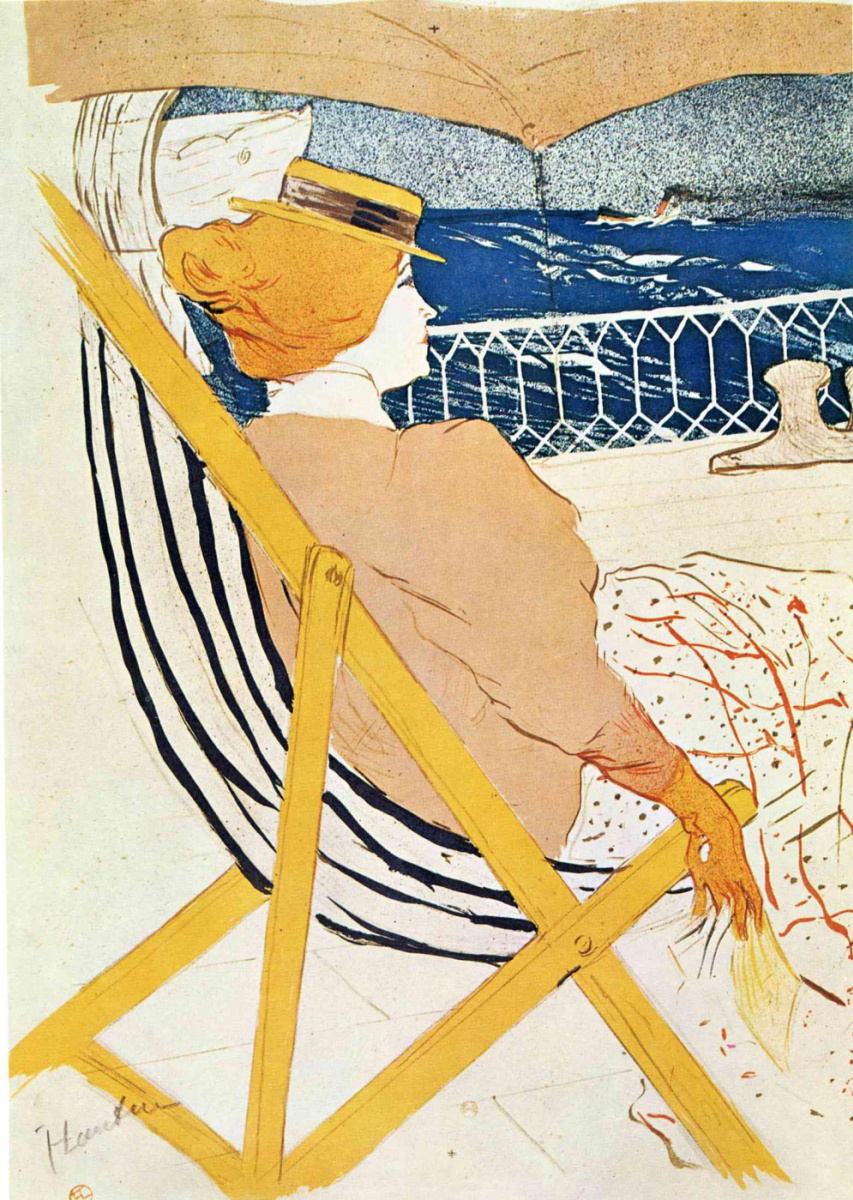 Henri de Toulouse-Lautrec. The passenger in cabin 54