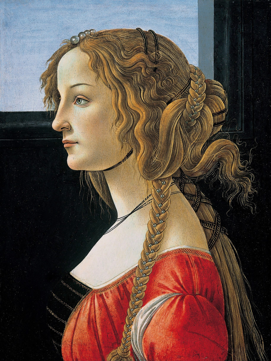 Sandro Botticelli. Simonetta Vespucci