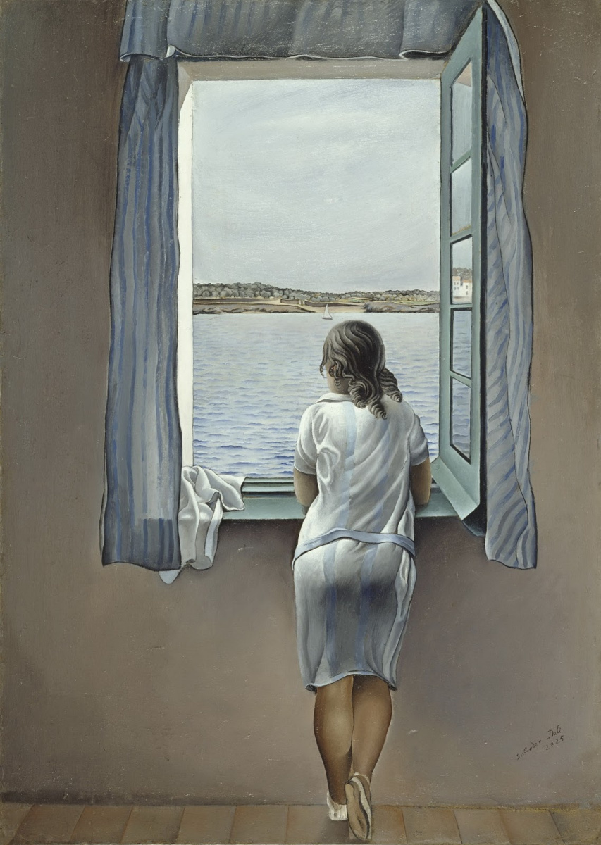 Salvador Dali. The figure at the window