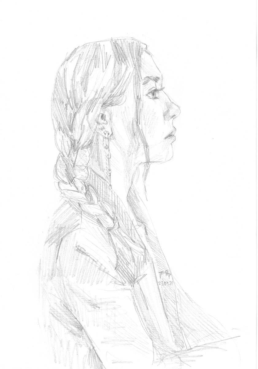 Ariana Arturovna Tolstova. Portrait of Anna Perepelkina