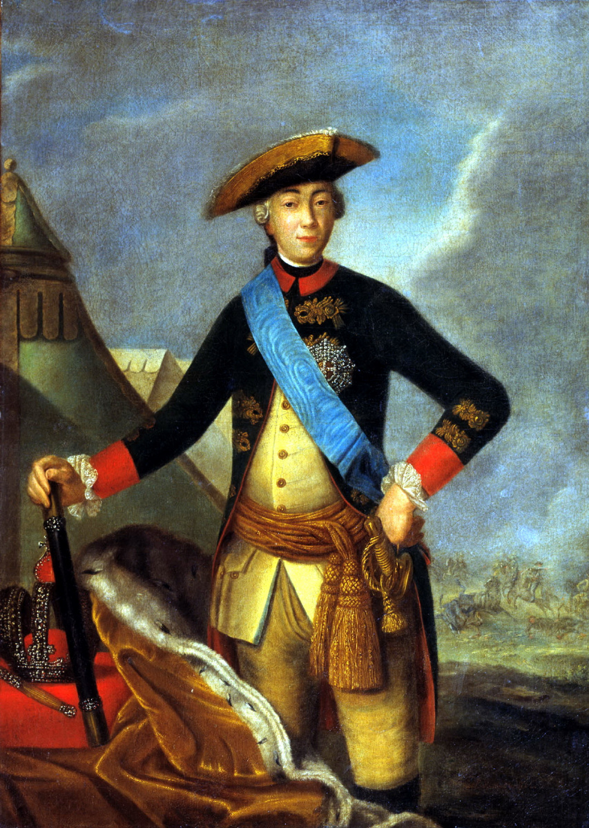 Fedor Stepanovich Rokotov. Portrait of Peter III