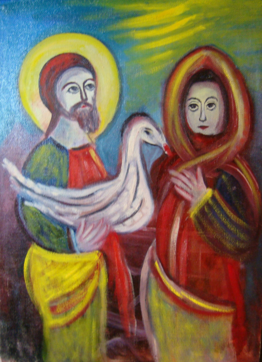 Alexey Vladimirovich Kondratenko. Jesus and Mary