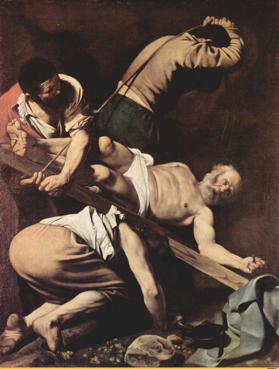 Michelangelo Merisi de Caravaggio. The crucifixion of St. Peter