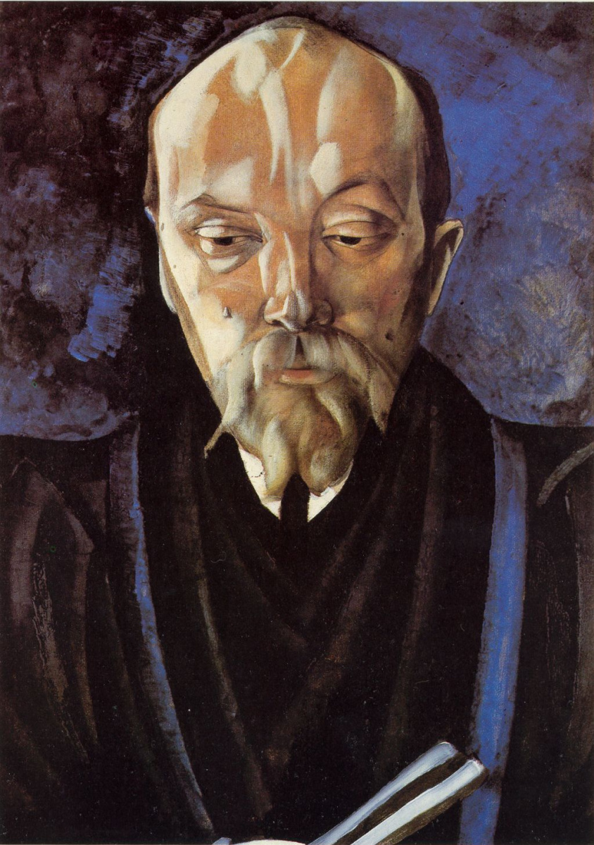 Boris Dmitrievich Grigoryev. Portrait of Nicholas Roerich