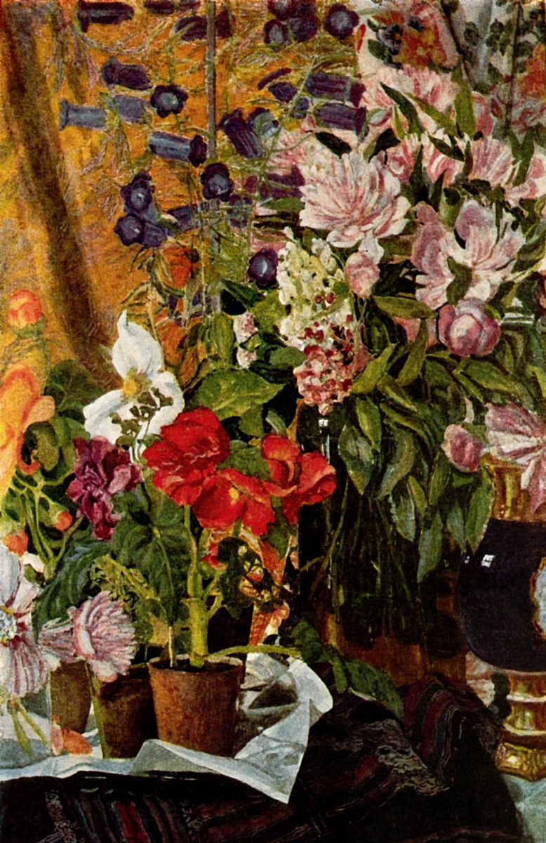 Alexander Yakovlevich Golovin. Flowers
