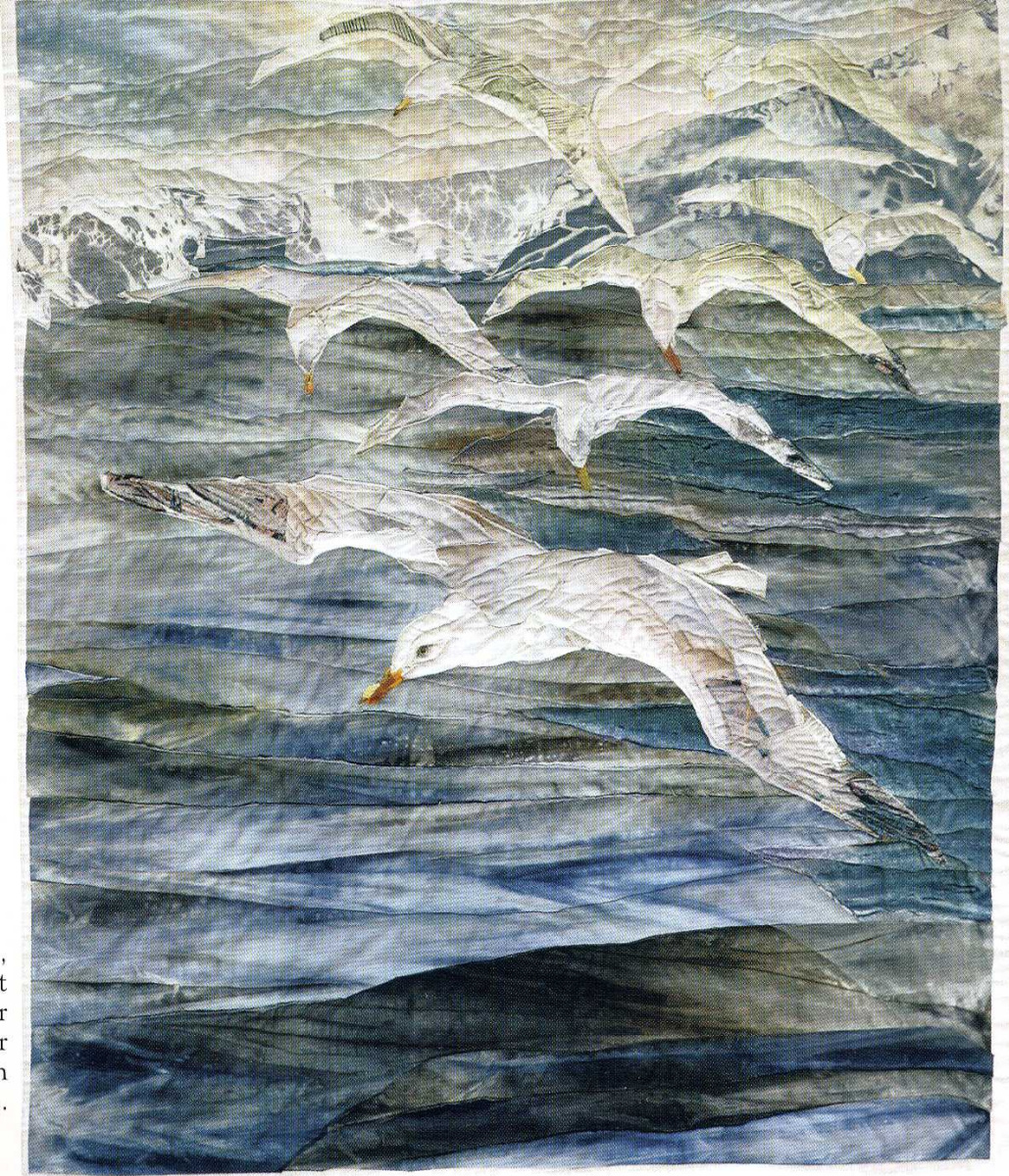 Joan Colvin. White wings